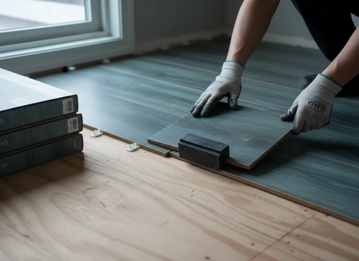 Luxury Vinyl Plank Installation company in Bantry, ND